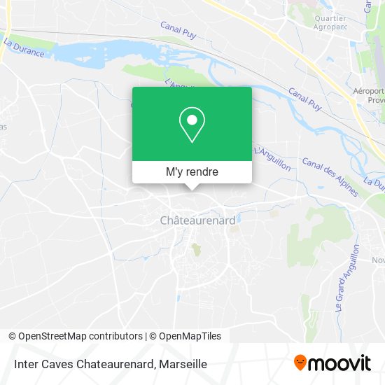 Inter Caves Chateaurenard plan