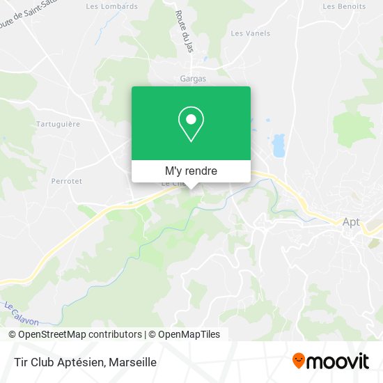Tir Club Aptésien plan
