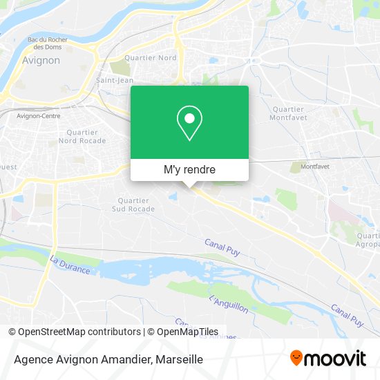 Agence Avignon Amandier plan