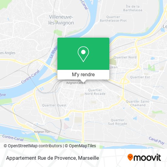 Appartement Rue de Provence plan