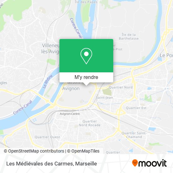 Les Médiévales des Carmes plan