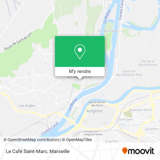 Le Café Saint-Marc plan