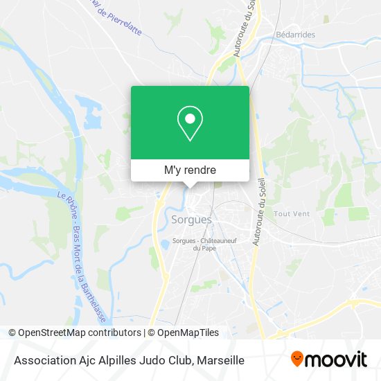 Association Ajc Alpilles Judo Club plan