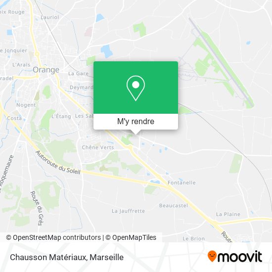 Chausson Matériaux plan
