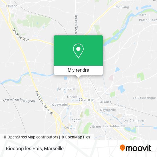 Biocoop les Epis plan