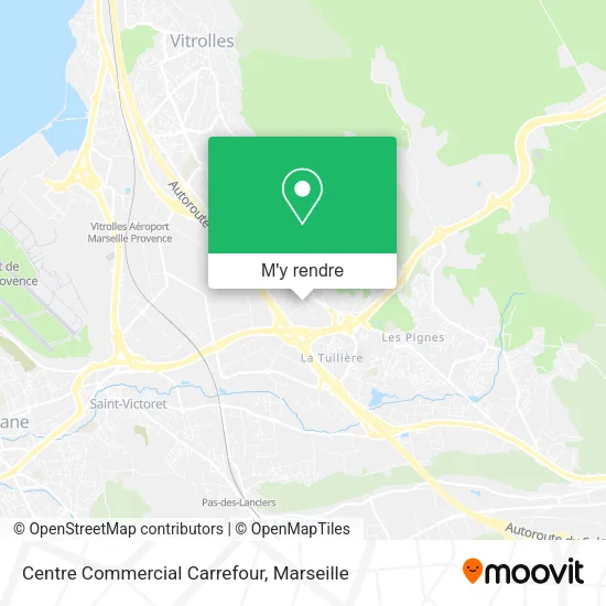 Centre Commercial Carrefour plan