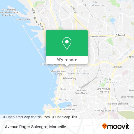 Avenue Roger Salengro plan