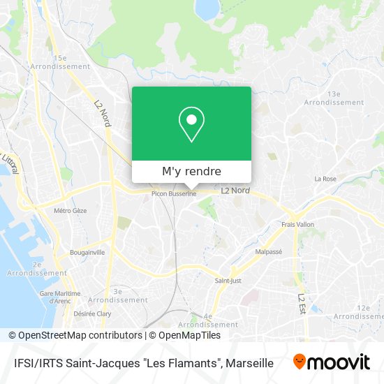 IFSI / IRTS Saint-Jacques "Les Flamants" plan
