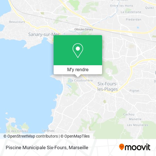 Piscine Municipale Six-Fours plan