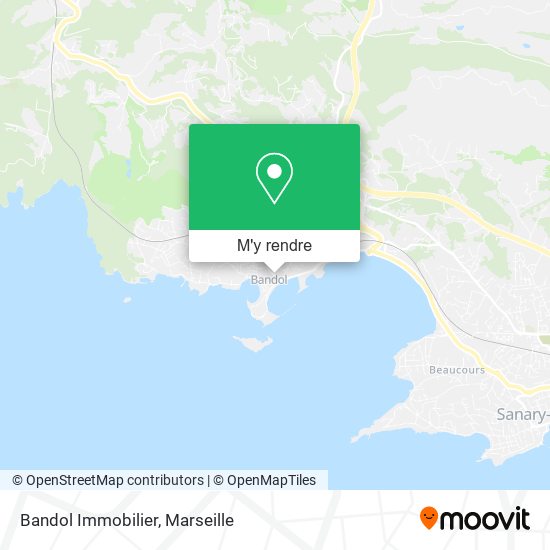 Bandol Immobilier plan