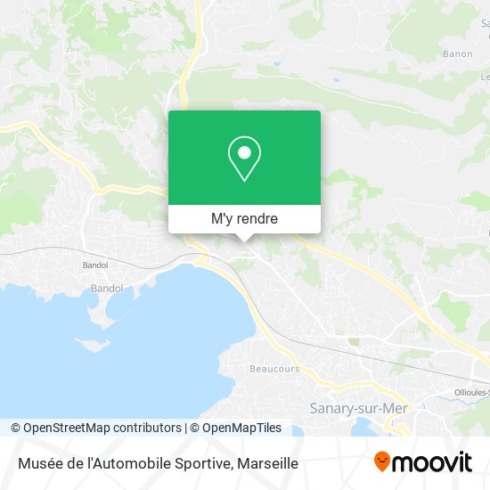 Musée de l'Automobile Sportive plan