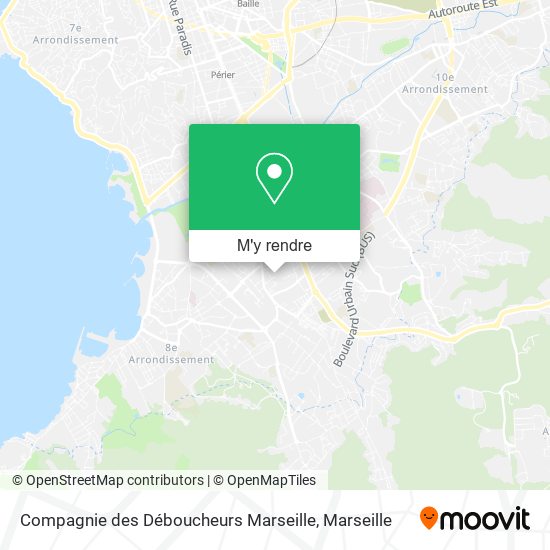 Compagnie des Déboucheurs Marseille plan