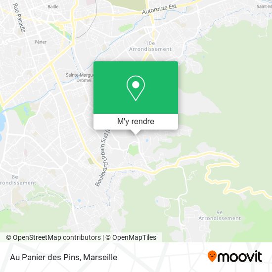 Au Panier des Pins plan
