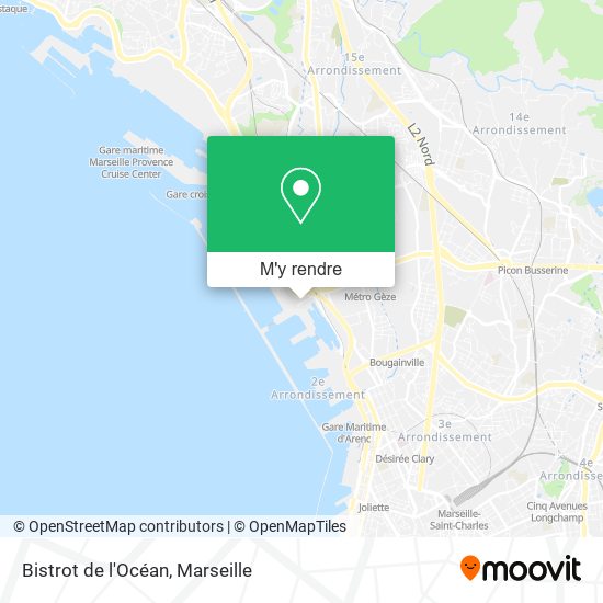 Bistrot de l'Océan plan