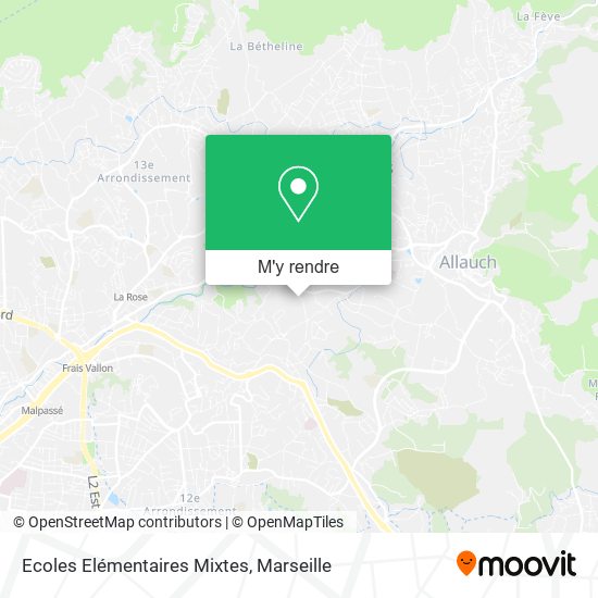 Ecoles Elémentaires Mixtes plan