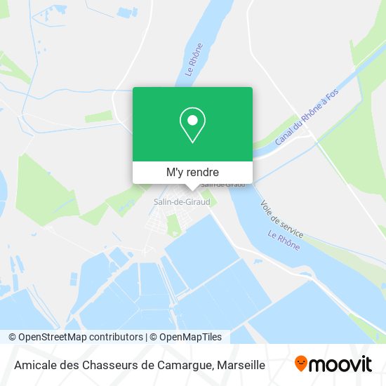 Amicale des Chasseurs de Camargue plan