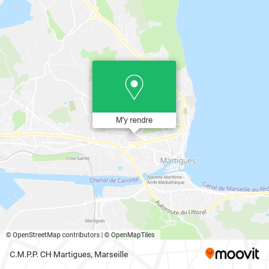 C.M.P.P. CH Martigues plan