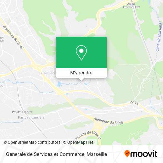 Generale de Services et Commerce plan