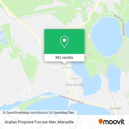 Atalian Propreté Fos-sur-Mer plan