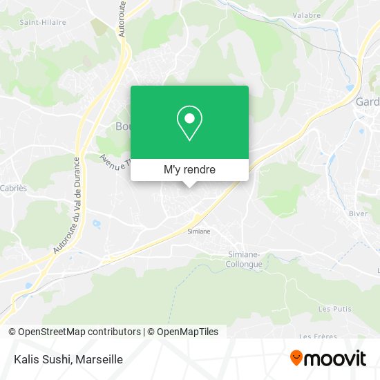 Kalis Sushi plan
