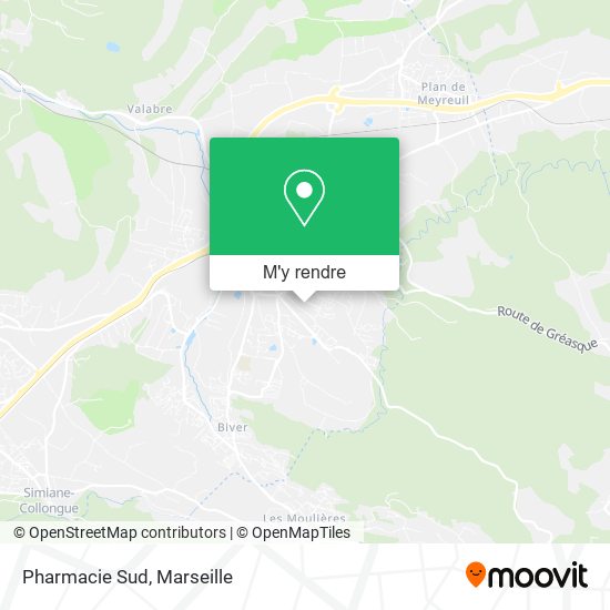 Pharmacie Sud plan