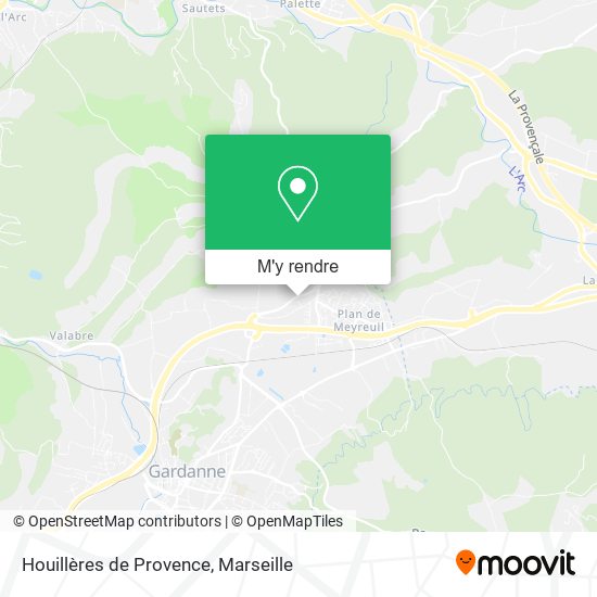 Houillères de Provence plan