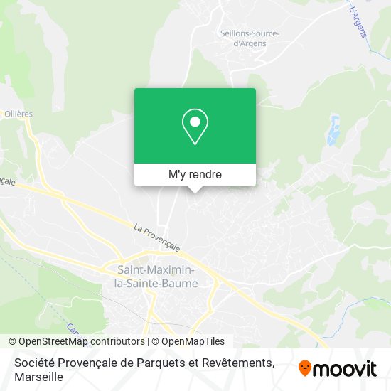 Société Provençale de Parquets et Revêtements plan