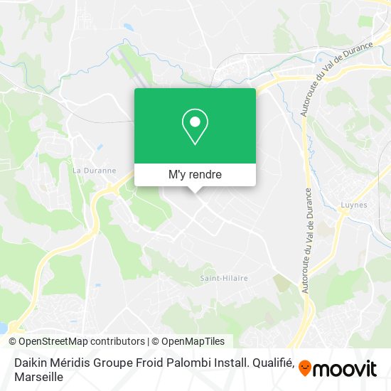 Daikin Méridis Groupe Froid Palombi Install. Qualifié plan