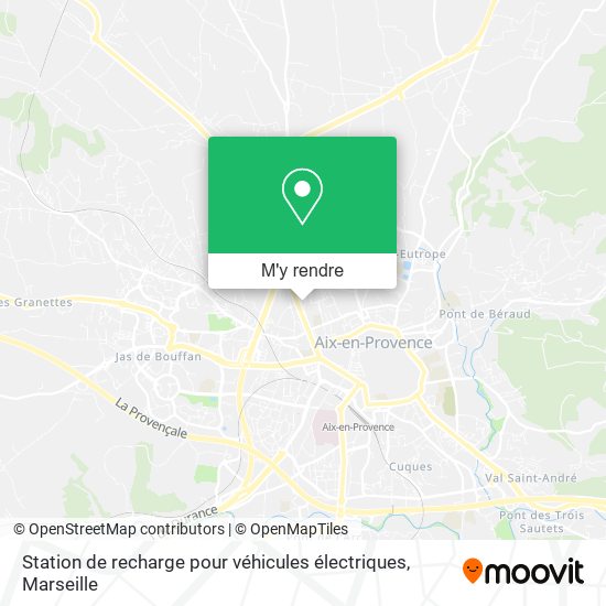 Station de recharge pour véhicules électriques plan