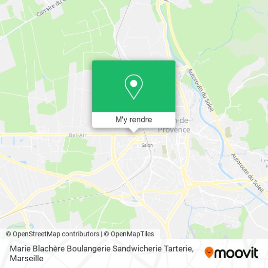 Marie Blachère Boulangerie Sandwicherie Tarterie plan