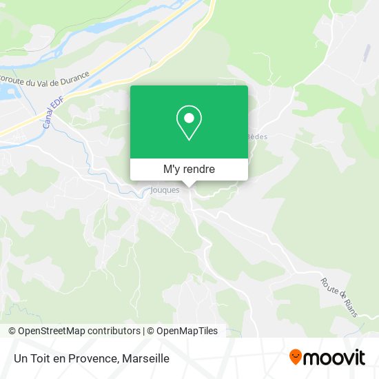 Un Toit en Provence plan