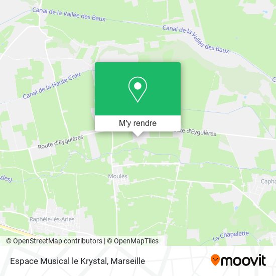 Espace Musical le Krystal plan