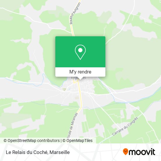 Le Relais du Coché plan