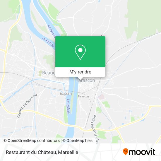 Restaurant du Château plan