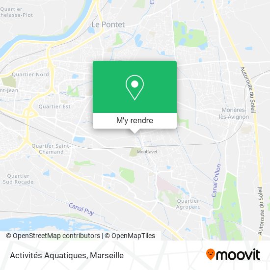 Activités Aquatiques plan