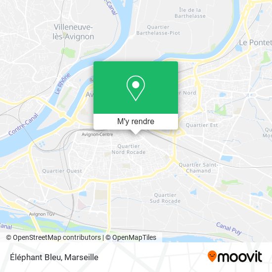Éléphant Bleu plan