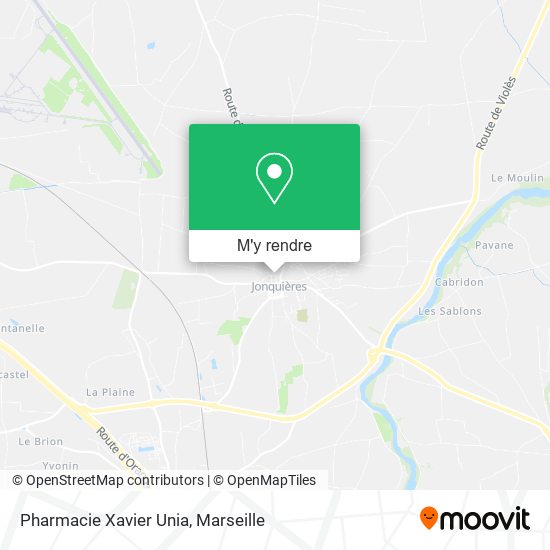 Pharmacie Xavier Unia plan