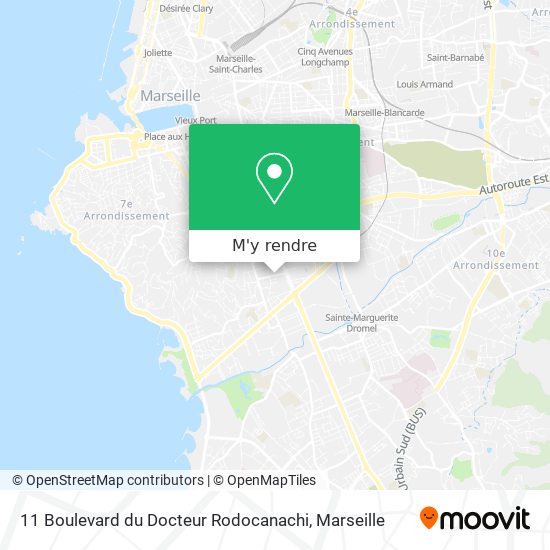 11 Boulevard du Docteur Rodocanachi plan