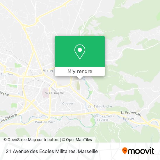 21 Avenue des Écoles Militaires plan