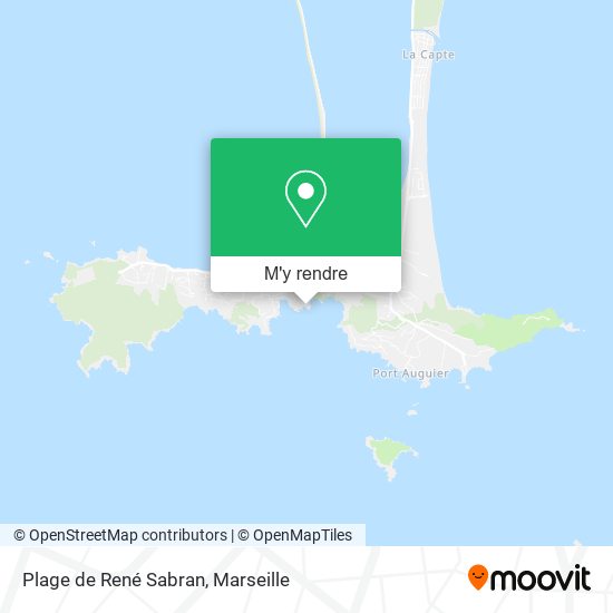 Plage de René Sabran plan