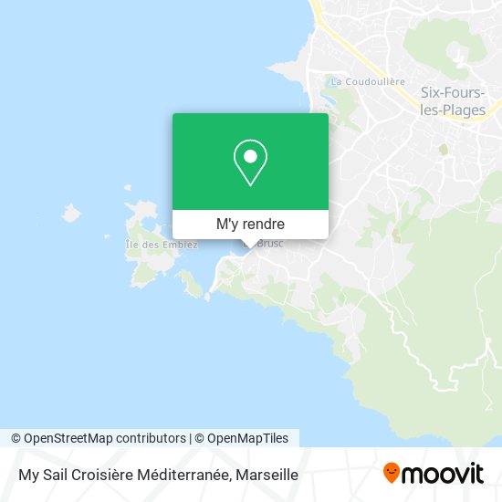 My Sail Croisière Méditerranée plan