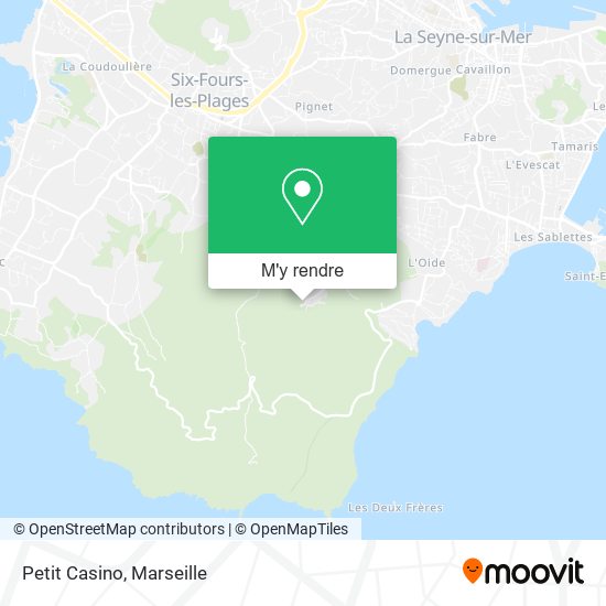 Petit Casino plan