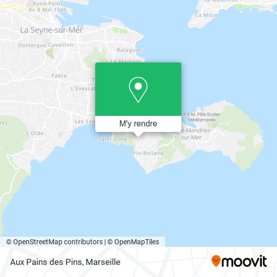 Aux Pains des Pins plan