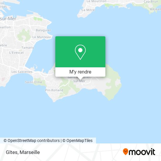 Gîtes plan