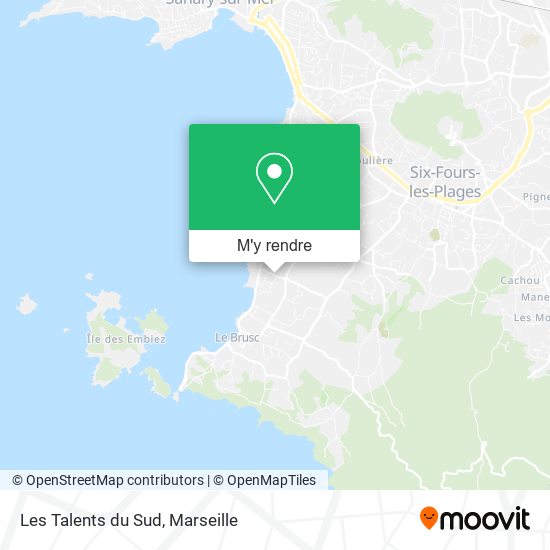 Les Talents du Sud plan