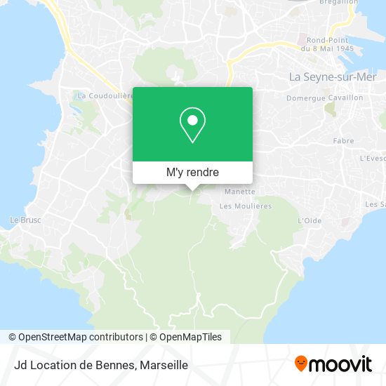 Jd Location de Bennes plan