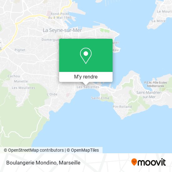 Boulangerie Mondino plan