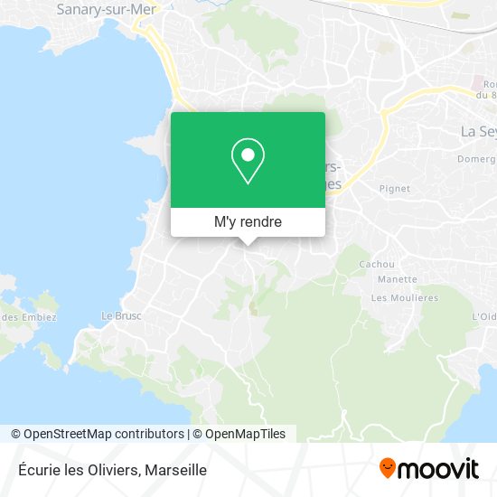 Écurie les Oliviers plan