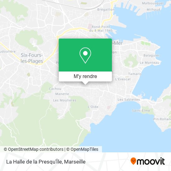 La Halle de la Presqu'Île plan