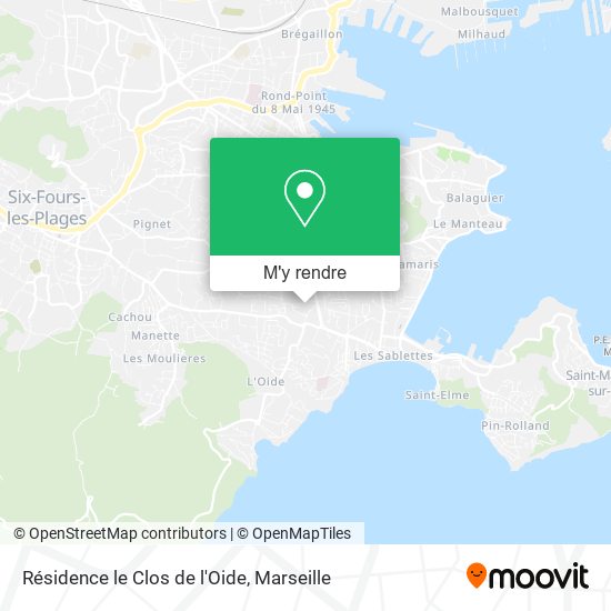 Résidence le Clos de l'Oide plan